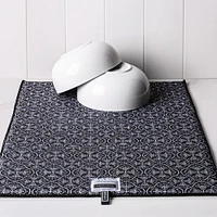 Harman Printed 'Dotted Tile' Microfibre Dish Drying Mat