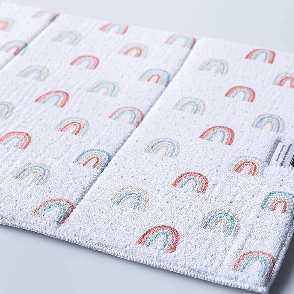 Harman Printed 'Rainbows' Microfibre Dish Drying Mat