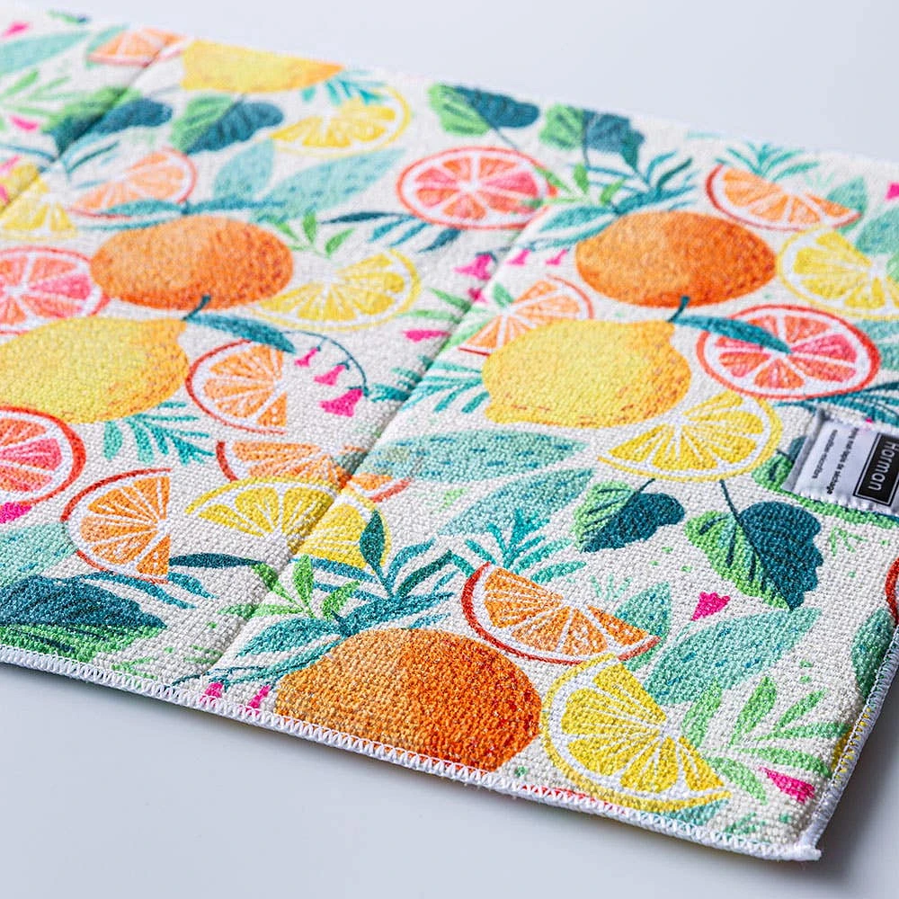 Harman Printed 'Citrus' Microfibre Dish Drying Mat