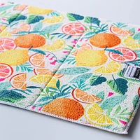 Harman Printed 'Citrus' Microfibre Dish Drying Mat
