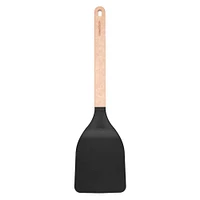 Epicurean Gourmet Series Wood-Nylon Solid Turner Large (Natural/Black)