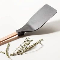 Epicurean Gourmet Series Wood-Nylon Solid Turner (Natural/Black)