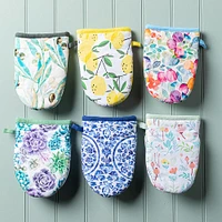 Harman Gourmet 'Succulent Garden' Cotton Mini Oven Mitt - Set of 2