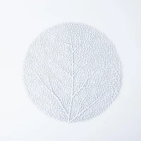 KSP Gather & Dine Tree Cut-Out Vinyl Placemat (Silver)