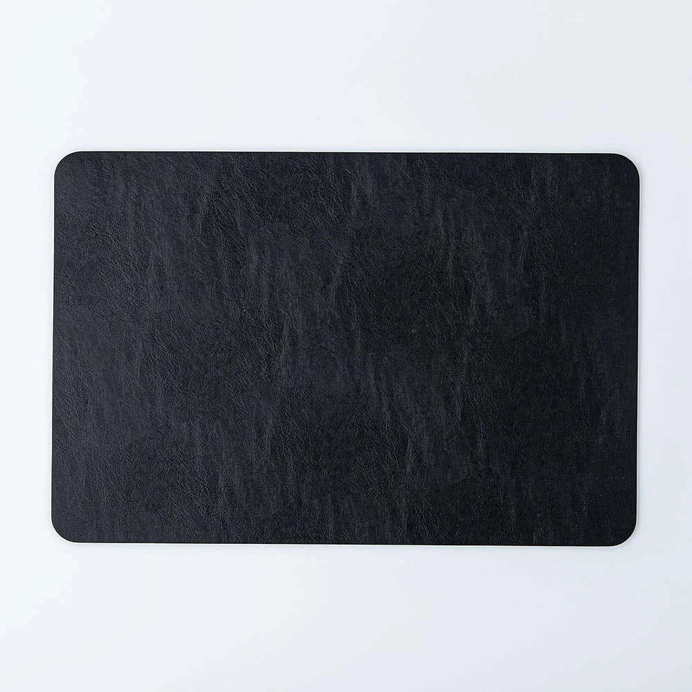 KSP Gather & Dine Supreme Leather Pvc Placemat (Dark Brown)