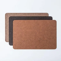 KSP Gather & Dine Supreme Leather Pvc Placemat (Dark Brown)