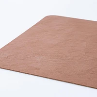 KSP Gather & Dine Supreme Leather Pvc Placemat (Coffee Brown)