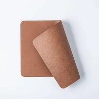 KSP Gather & Dine Supreme Leather Pvc Placemat (Coffee Brown)