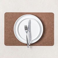 KSP Gather & Dine Supreme Leather Pvc Placemat (Land Grey)