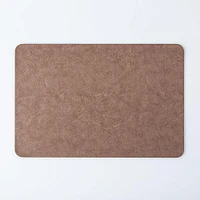 KSP Gather & Dine Supreme Leather Pvc Placemat (Land Grey)