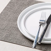 KSP Gather & Dine Luxe Leather Pvc Placemat