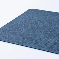 KSP Gather & Dine Luxe Leather Pvc Placemat (Navy Blue)
