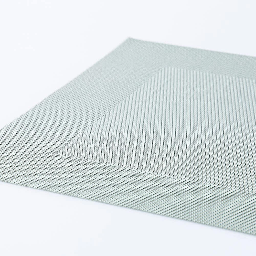 KSP Gather & Dine Bordered Vinyl Placemat (Mint Sage)