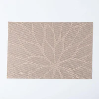KSP Gather & Dine Bloom Vinyl Placemat (Champagne)