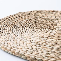 KSP Gather & Dine Weave Rush Straw Placemat (Natural)