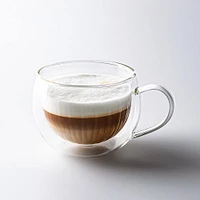 KSP Soleil Glass Mugs - Set/2 270ml (Clear)