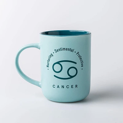 KSP Simply 'Cancer' Porcelain Mug 16oz. (Teal)