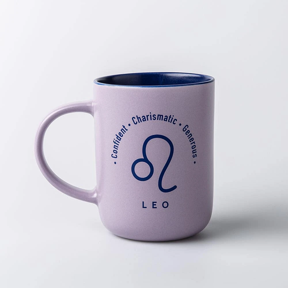 KSP Simply 'Leo' Porcelain Mug 16oz. (Pink)