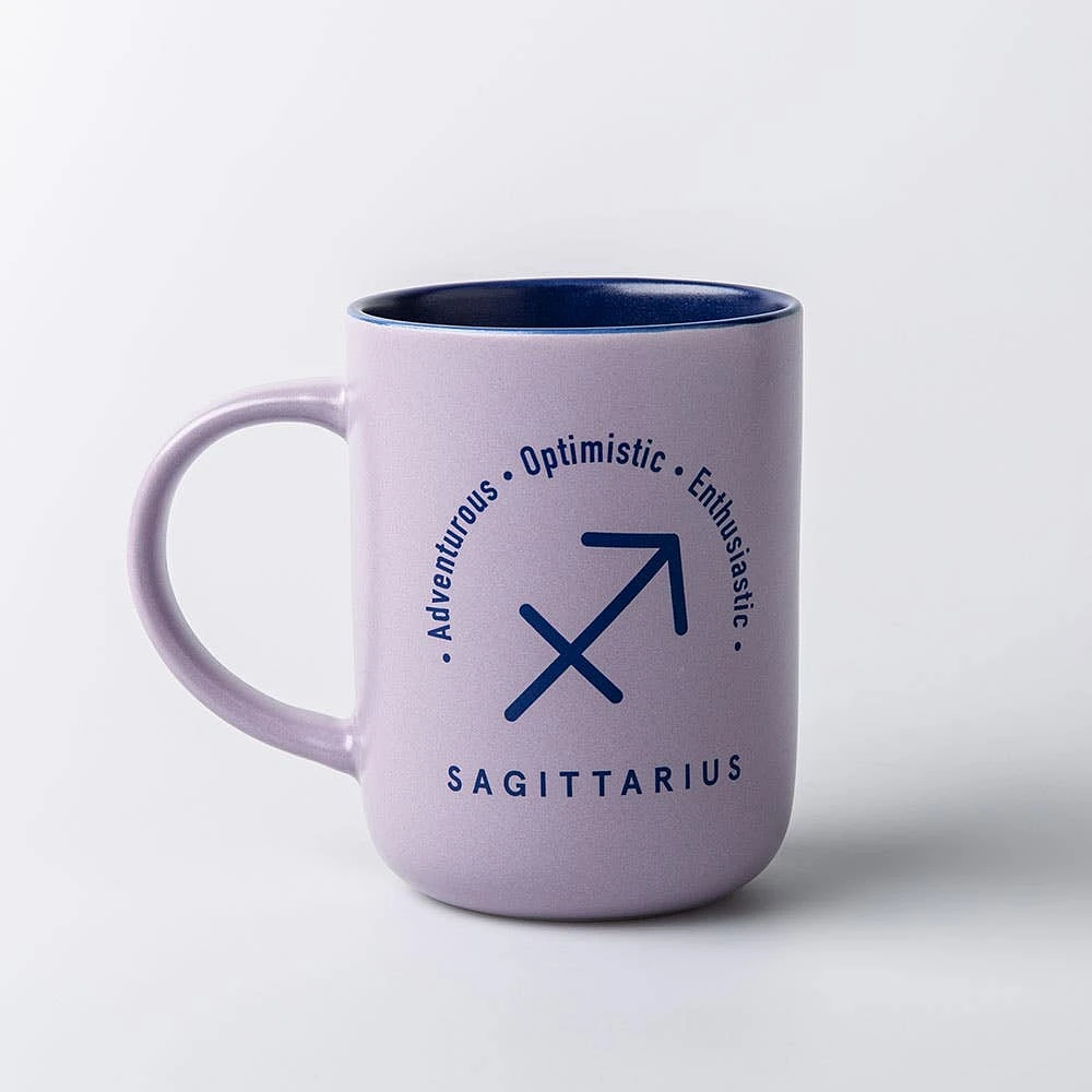 KSP Simply 'Sagittarius' Porcelain Mug 16oz. (Pink)