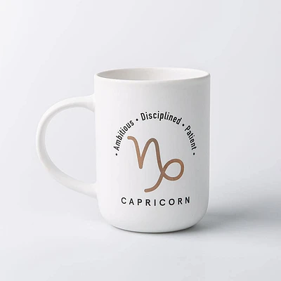 KSP Simply 'Capricorn' Porcelain Mug 16oz. (White)