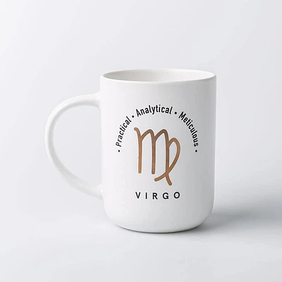 KSP Simply 'Virgo' Porcelain Mug 16oz. (White)