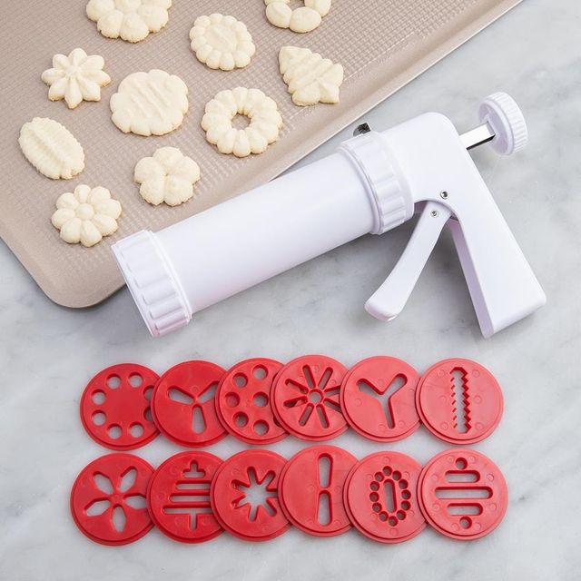 New OXO GOOD GRIPS 14pc Cookie Press Set 14 Piece