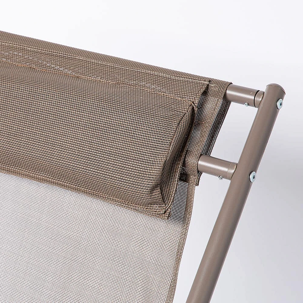 KSP Shore Lounge Chair with Pillow (Taupe)