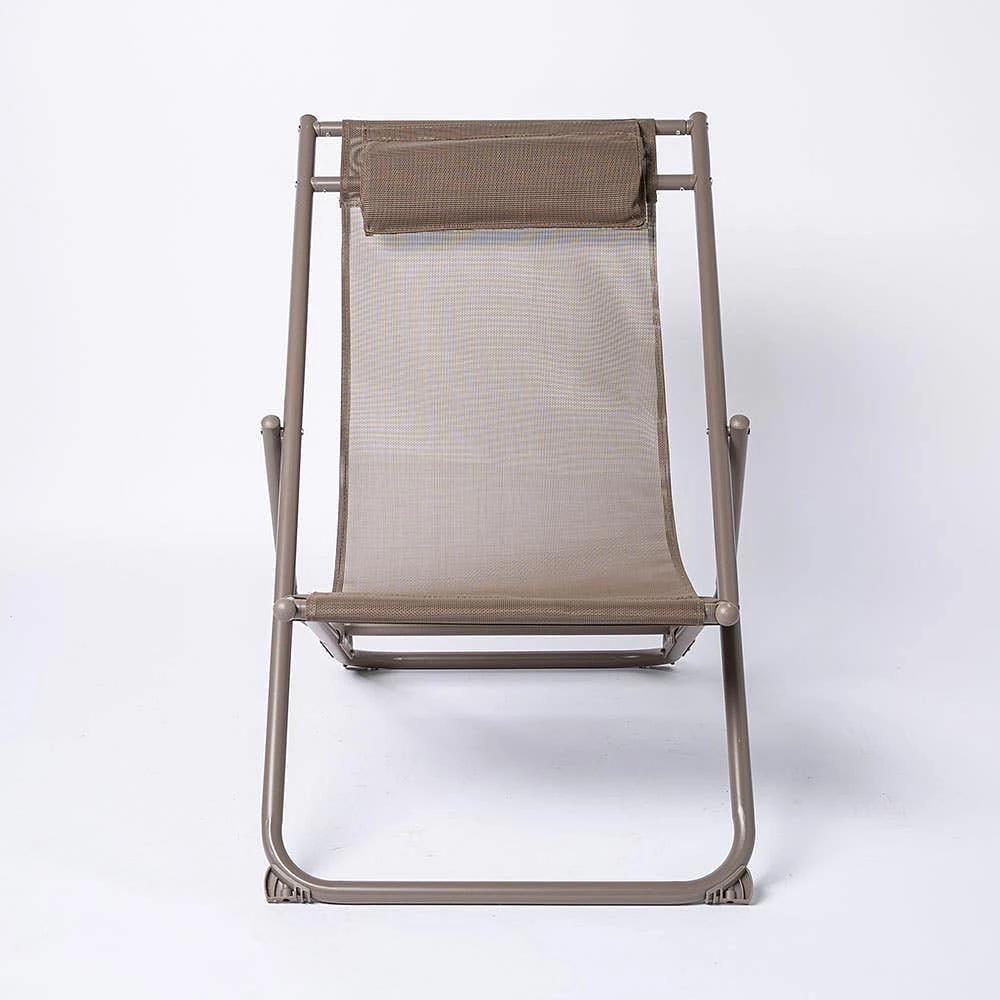 KSP Shore Lounge Chair with Pillow (Taupe)