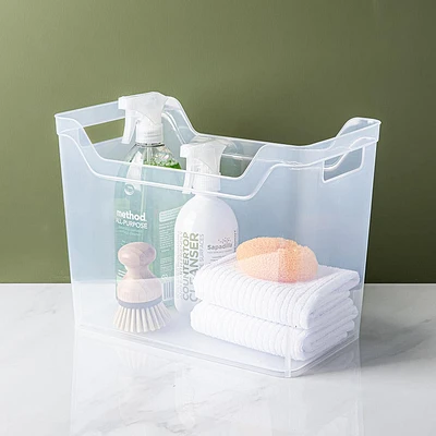 Sterilite Medium Shelf Bin 13 x 7.6 x 9.8" (Clear)