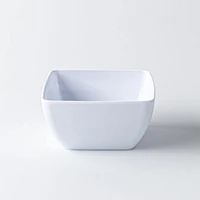 KSP Drift Melamine Pinch Bowl Square 5" sq. (White)