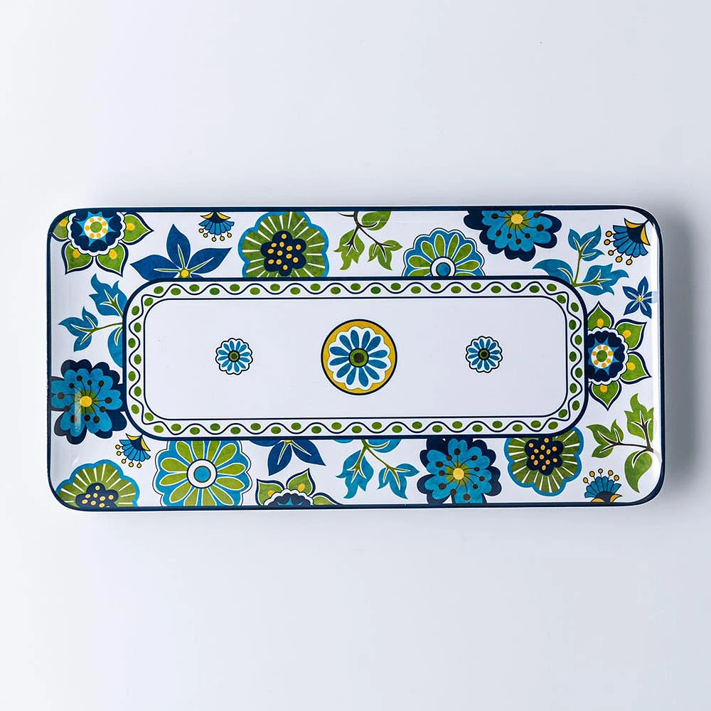 KSP Madrid Melamine Rectangle Platter 14 x 7"