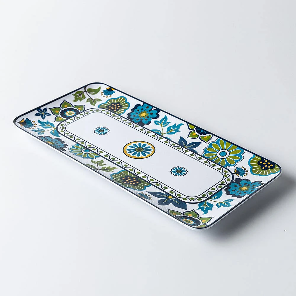 KSP Madrid Melamine Rectangle Platter 14 x 7"