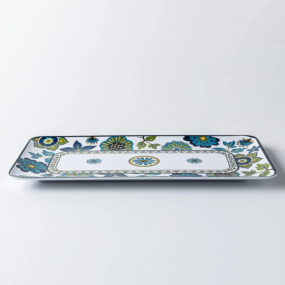 KSP Madrid Melamine Rectangle Platter 14 x 7"