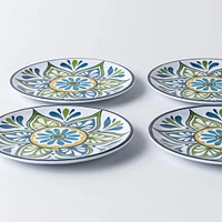 KSP Nibble 'Madrid' Melamine Tidbit Plate - Set of 4