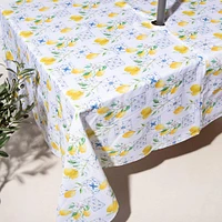 Harman Zipper 'Lemon Tile' Patio Tablecloth 60 x 90" (Multi Colour)