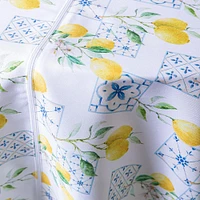 Harman Zipper 'Lemon Tile' Patio Tablecloth 60 x 120" (Multi Colour)