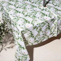 Harman Zipper 'White Blossom' Patio Tablecloth 60x120" (Multi Colour)