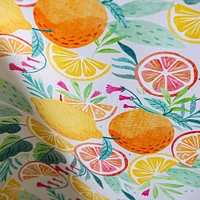 Harman Zipper 'Citrus Water' Patio Tablecloth 70" Round (Multi Colour)