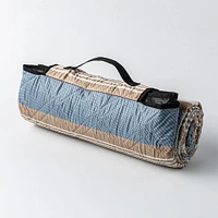 Needle & Pine Water Resistant 'Cruz Stripe' Outdoor Blanket (Tan)
