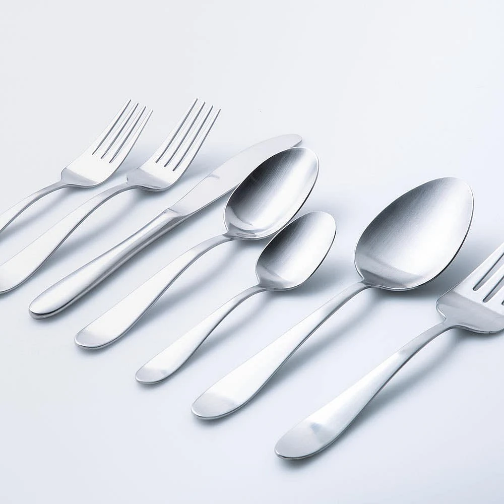 Splendide S/S 'Alpia' Flatware - Set of 42 (Satin)