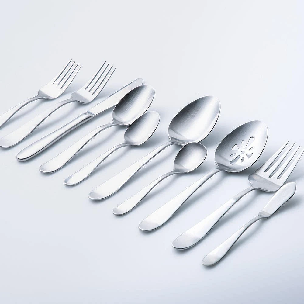 Splendide S/S 'Alpia' Flatware - Set of 65 (Satin)