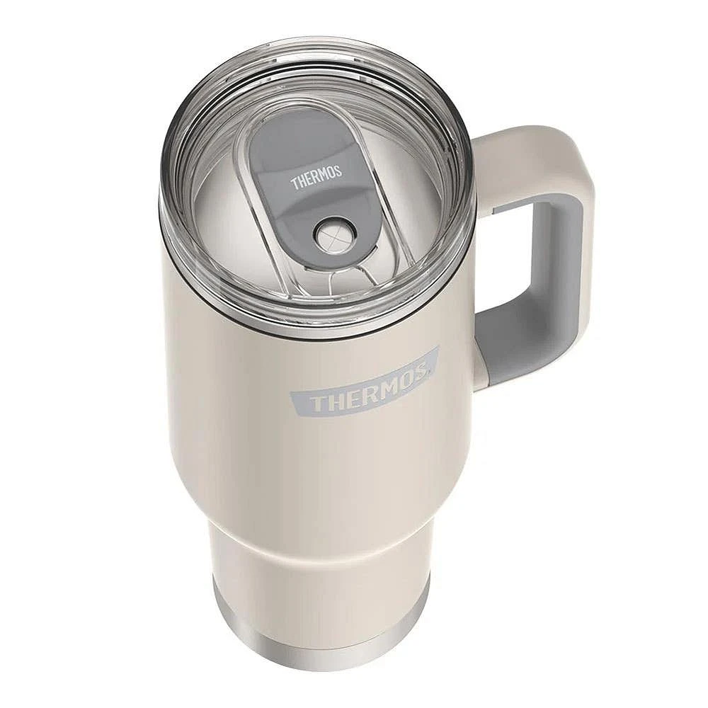 Thermos Icon Series Travel Mug with Straw 40oz. (Sandstone)