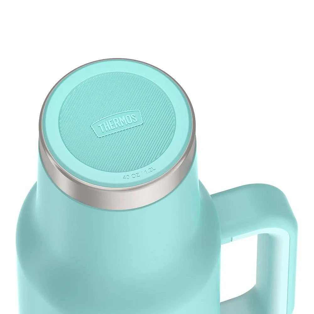 Thermos Icon Series Travel Mug with Straw 40oz. (Sea Green)