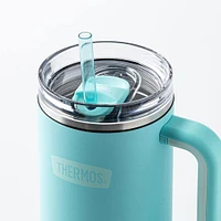 Thermos Icon Series Travel Mug with Straw 40oz. (Sea Green)