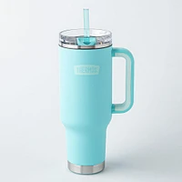 Thermos Icon Series Travel Mug with Straw 40oz. (Sea Green)