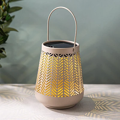 KSP Solara Metal Lantern 12.5 x 12.5 x 16cm