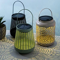 KSP Solara Metal Lantern 12.5 x 12.5 x 16cm