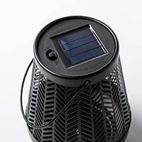 KSP Solara Metal Lantern 12.5 x 12.5 x 16cm  (Black)