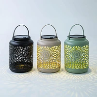 KSP Daisy Metal Lantern 12 x 12 x 16.5cm