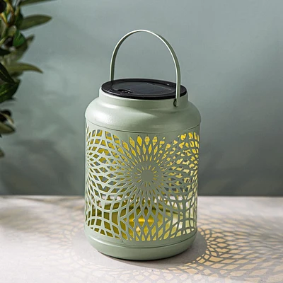 KSP Daisy Metal Lantern 12 x 12 x 16.5cm